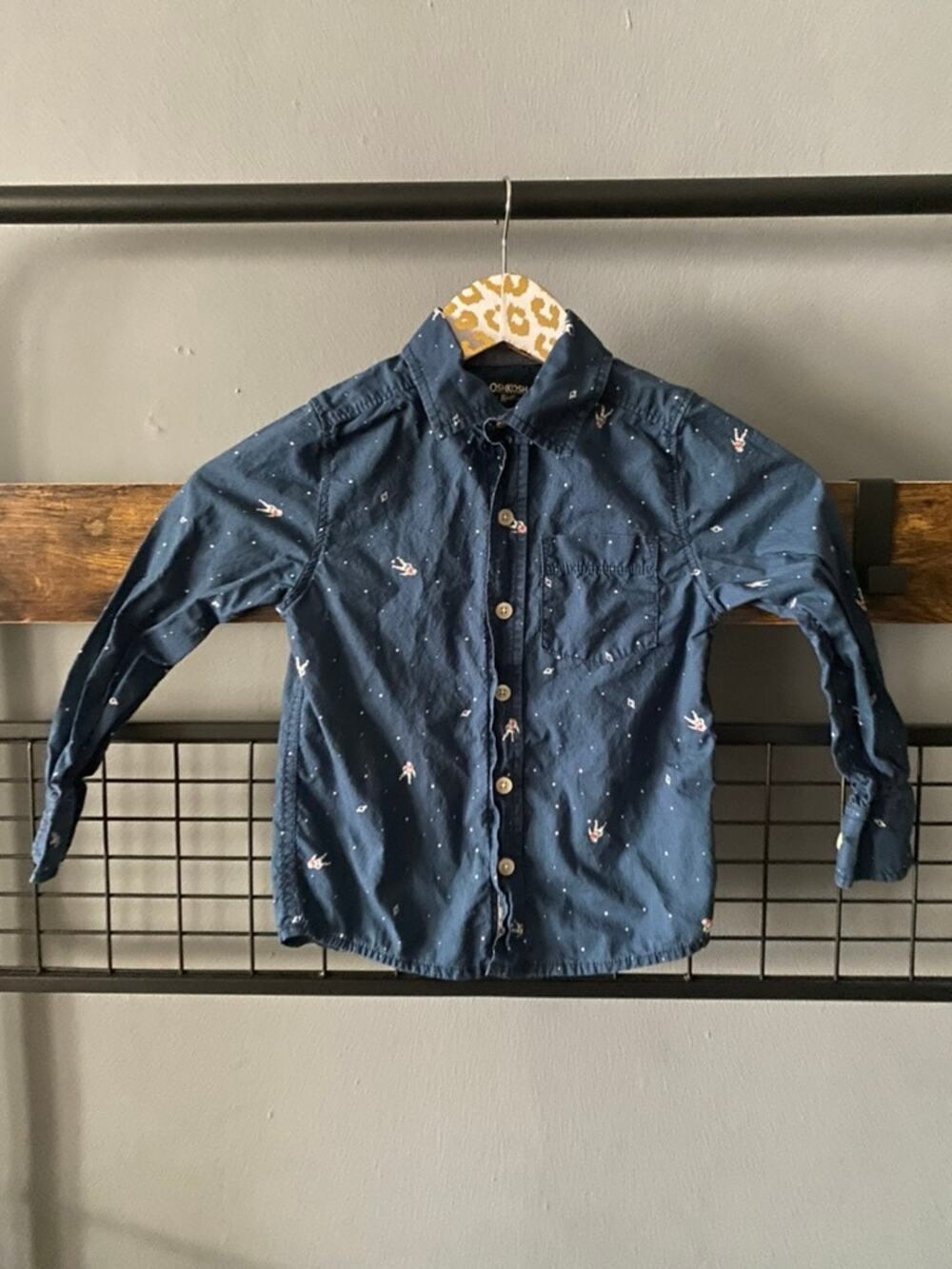 OshKosh Boys Astronaut Button Down | 5